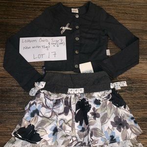 Jottum 2 Piece Set Skirt/Top Size 7